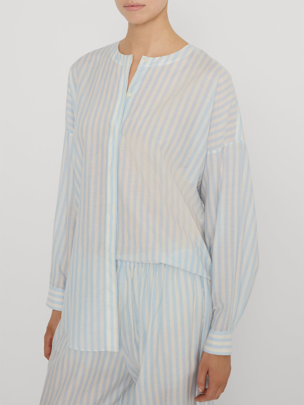 The Gallery Shirt -- Frost Stripe