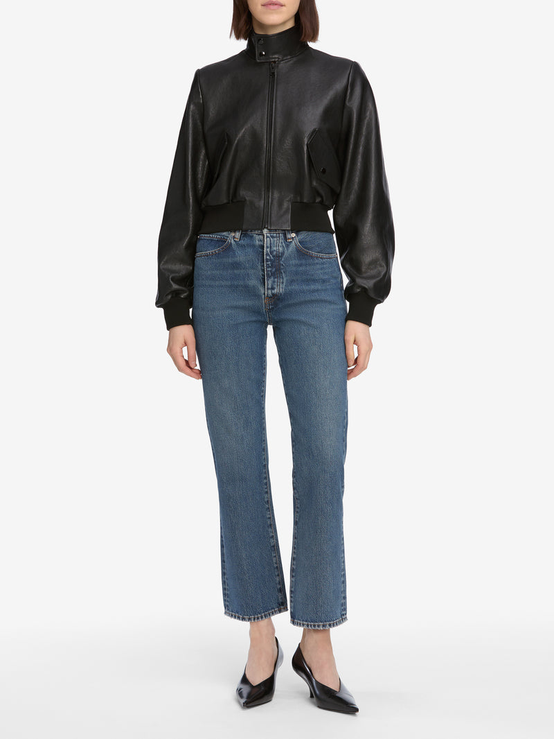 jeans full front view