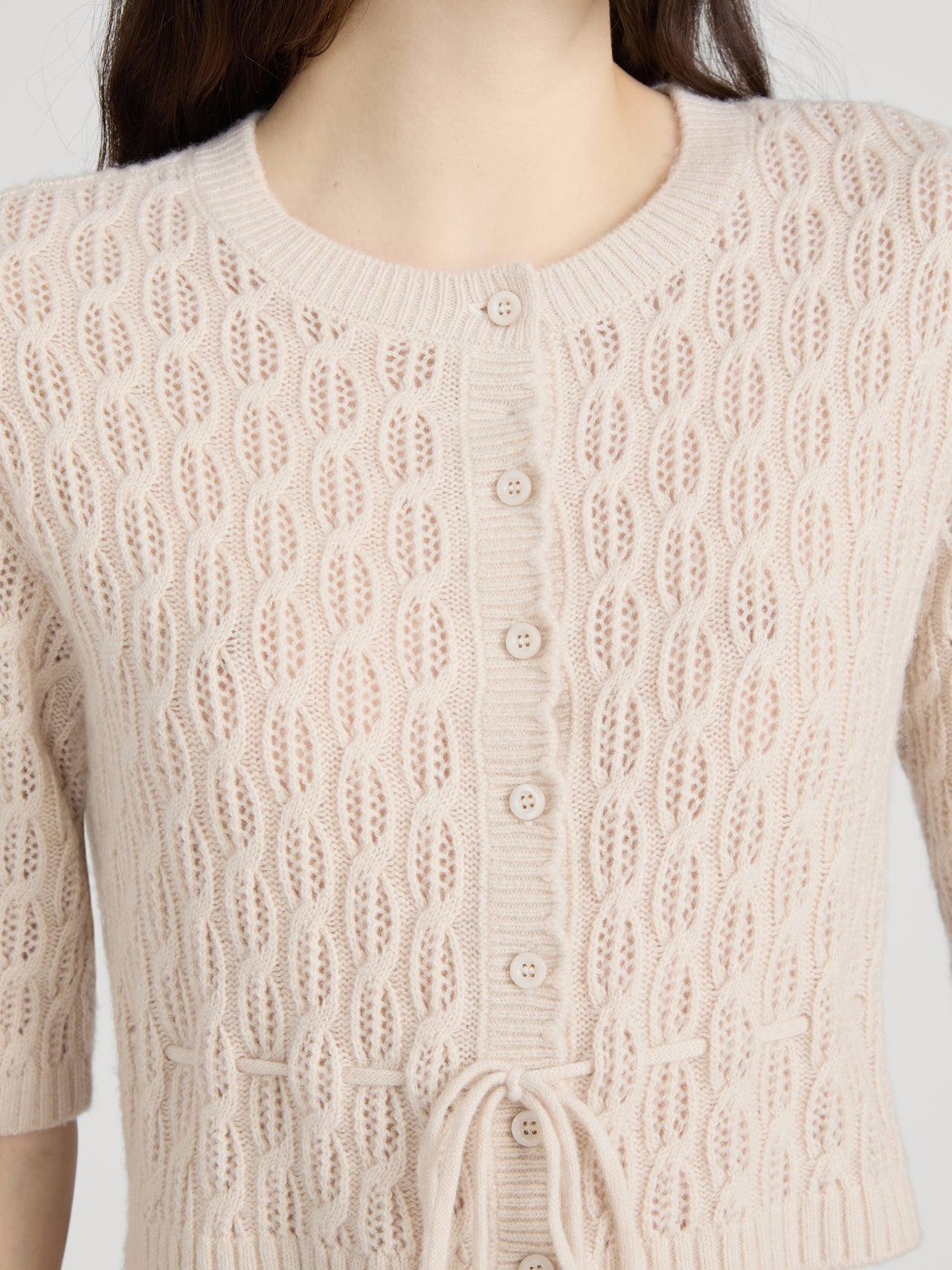 Sweater On Model Detail
