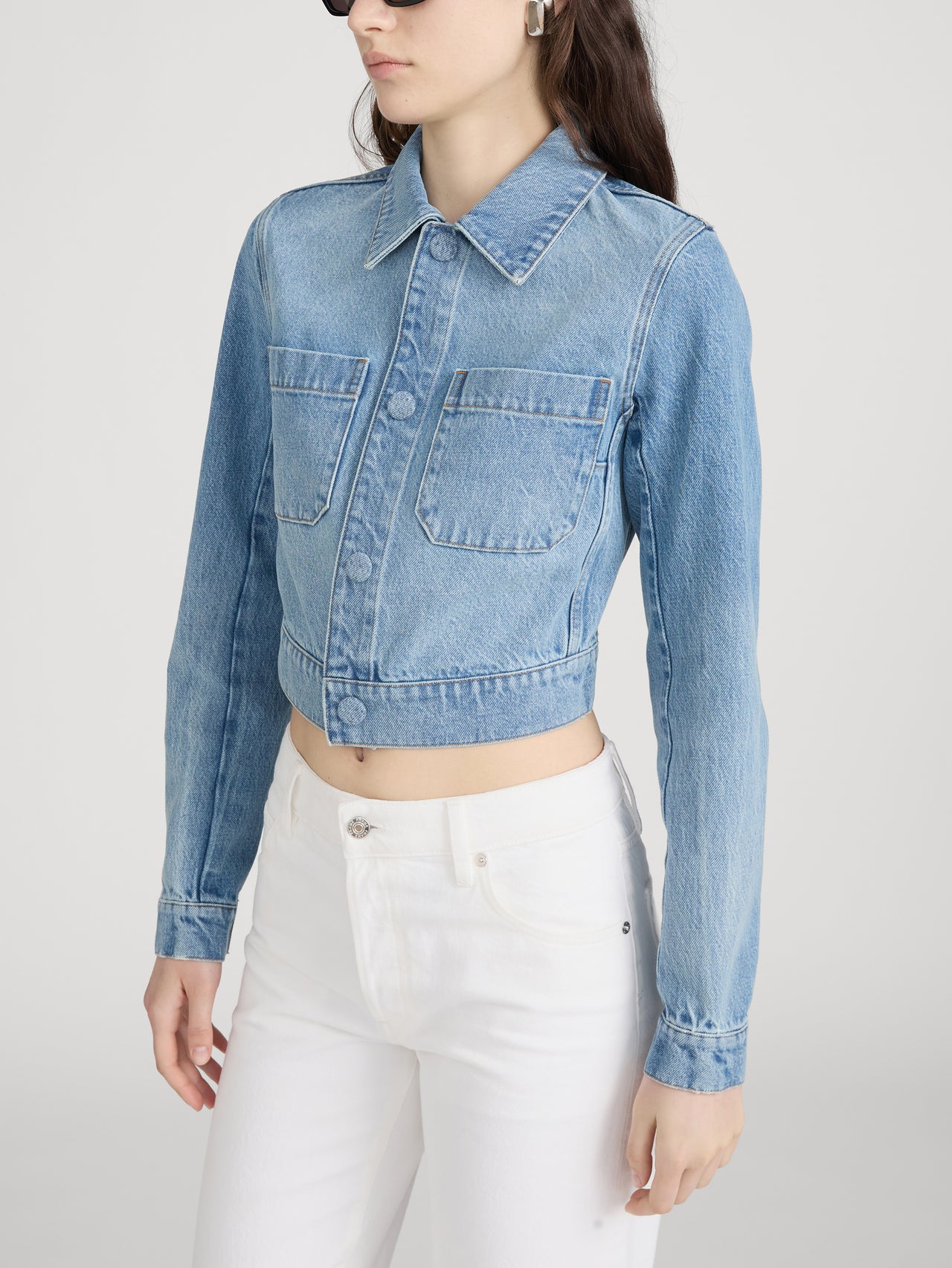 Jacket On Model Side