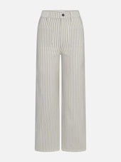 The Anchor Pant -- Flax Stripe