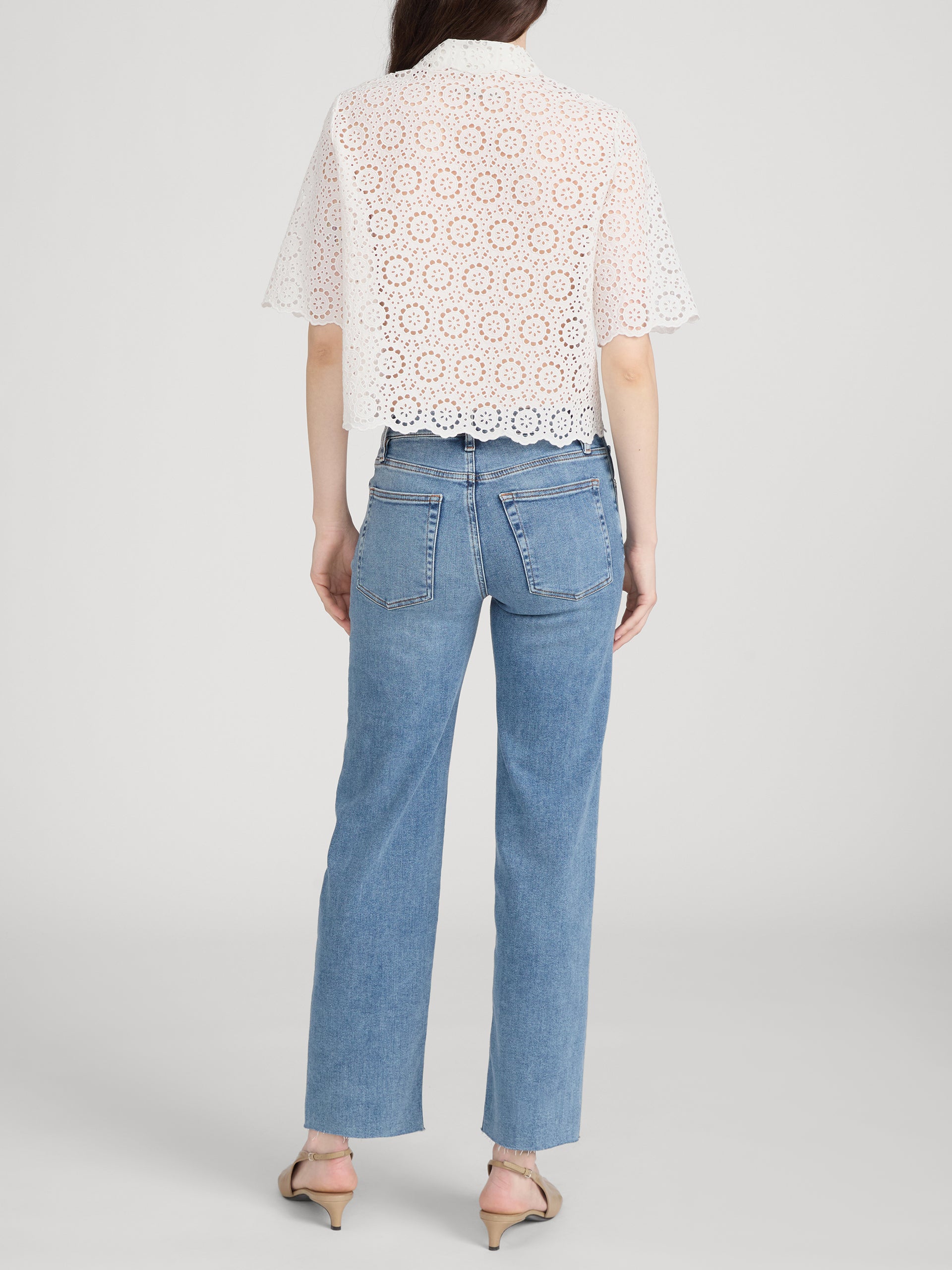 Jean On Model Back