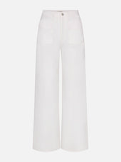 The Collegiate Pocket Jean -- White