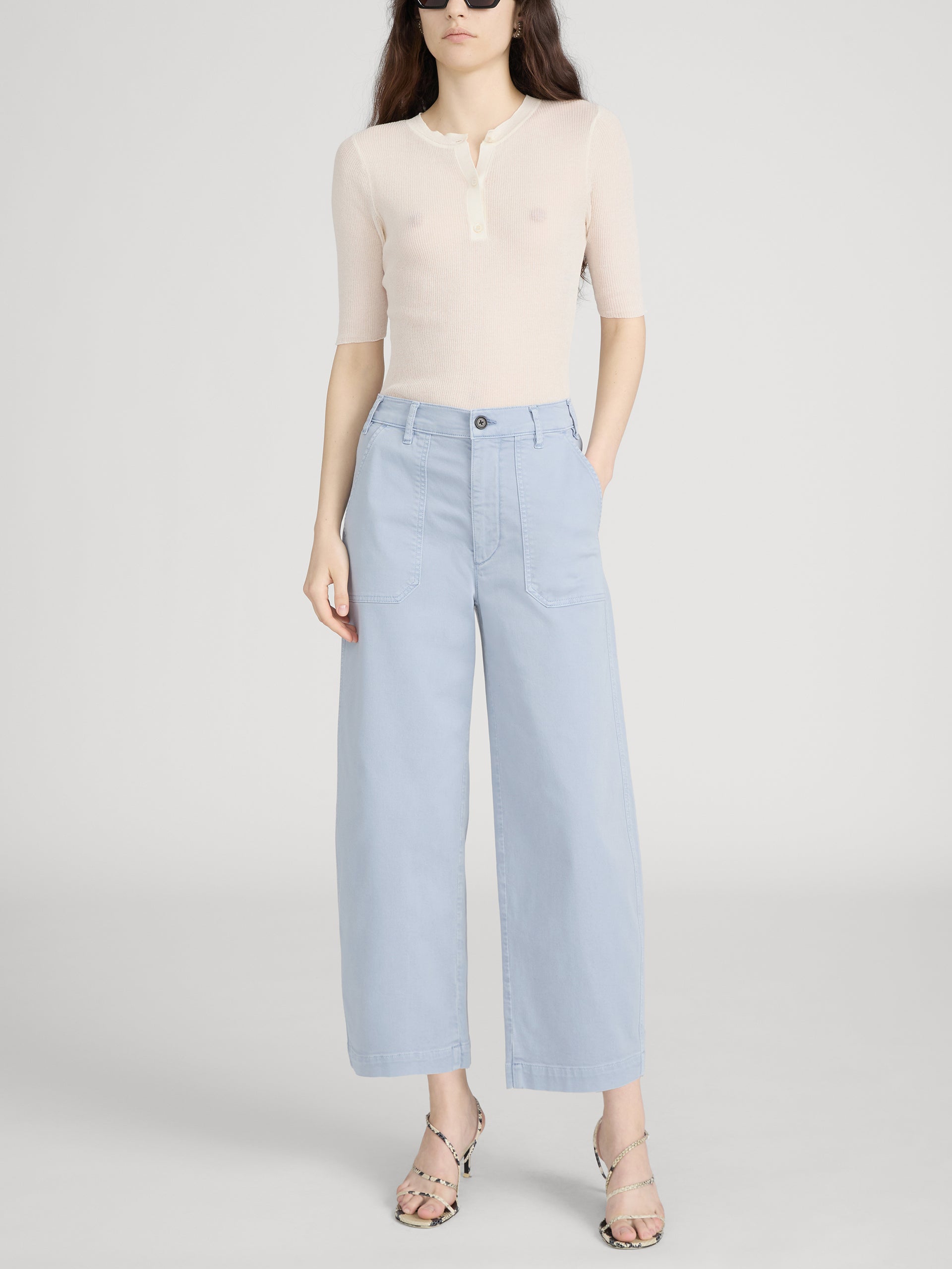 Pant on model front