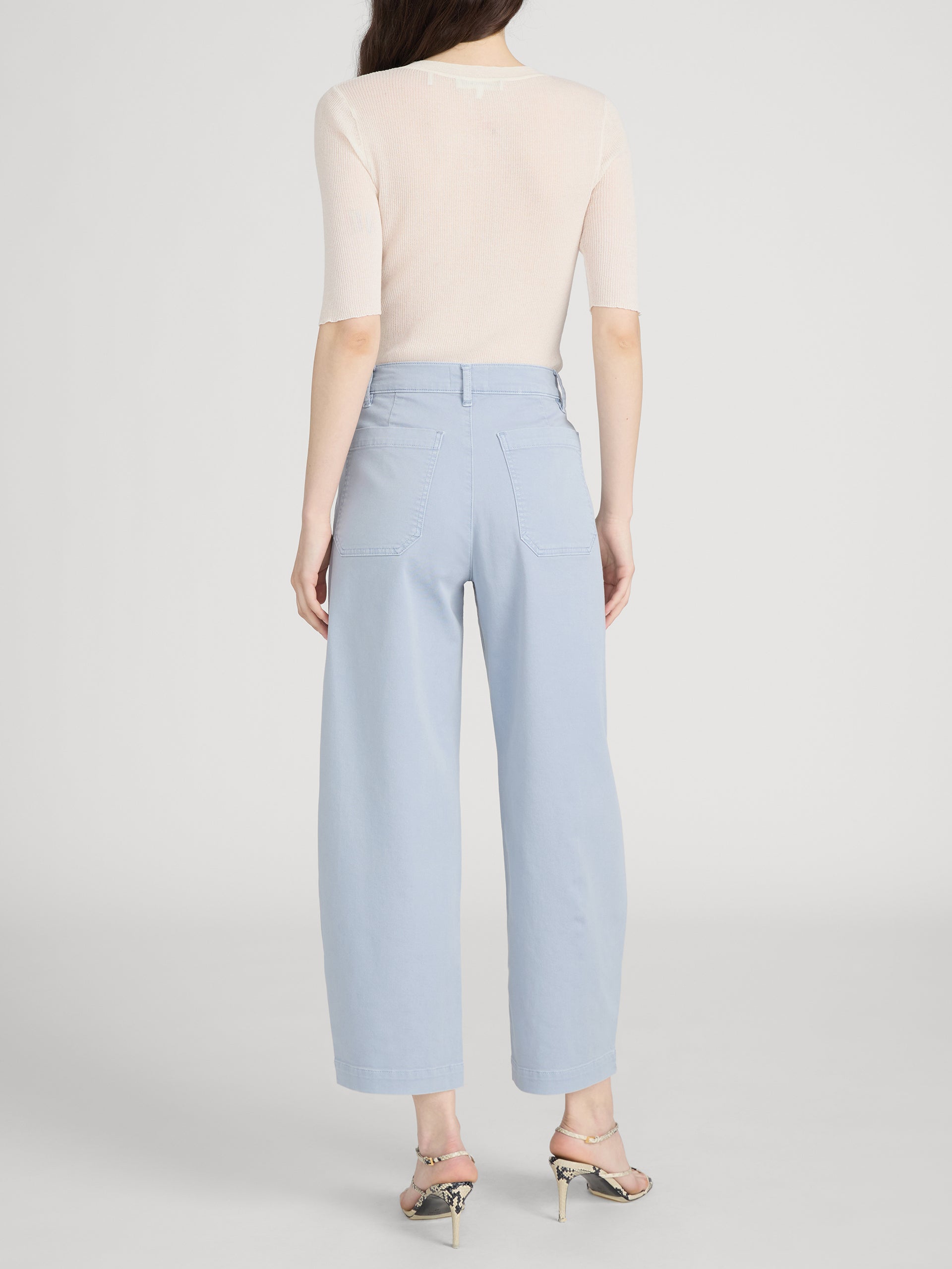 Pant on model back