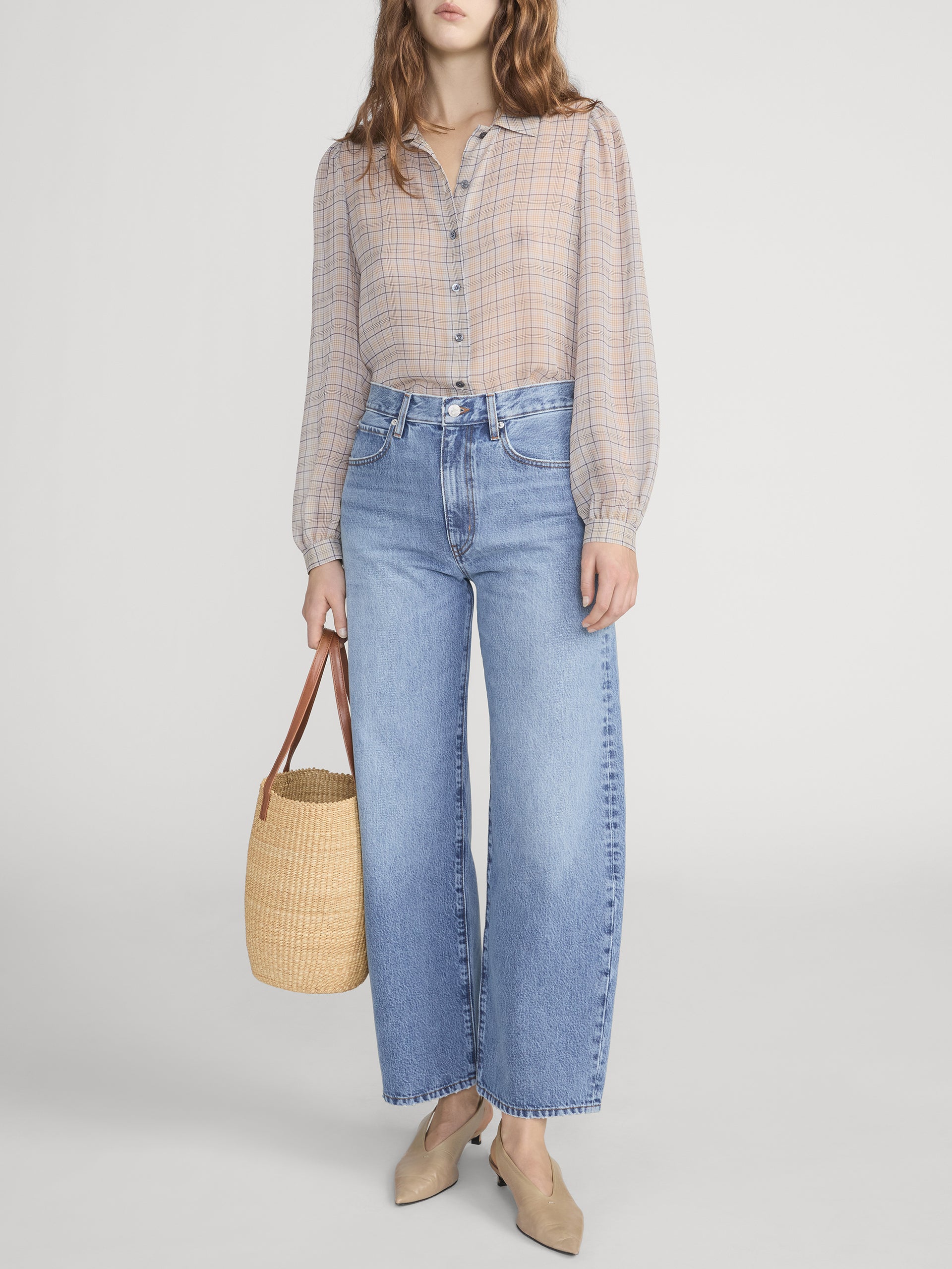 Jeans On Model Front