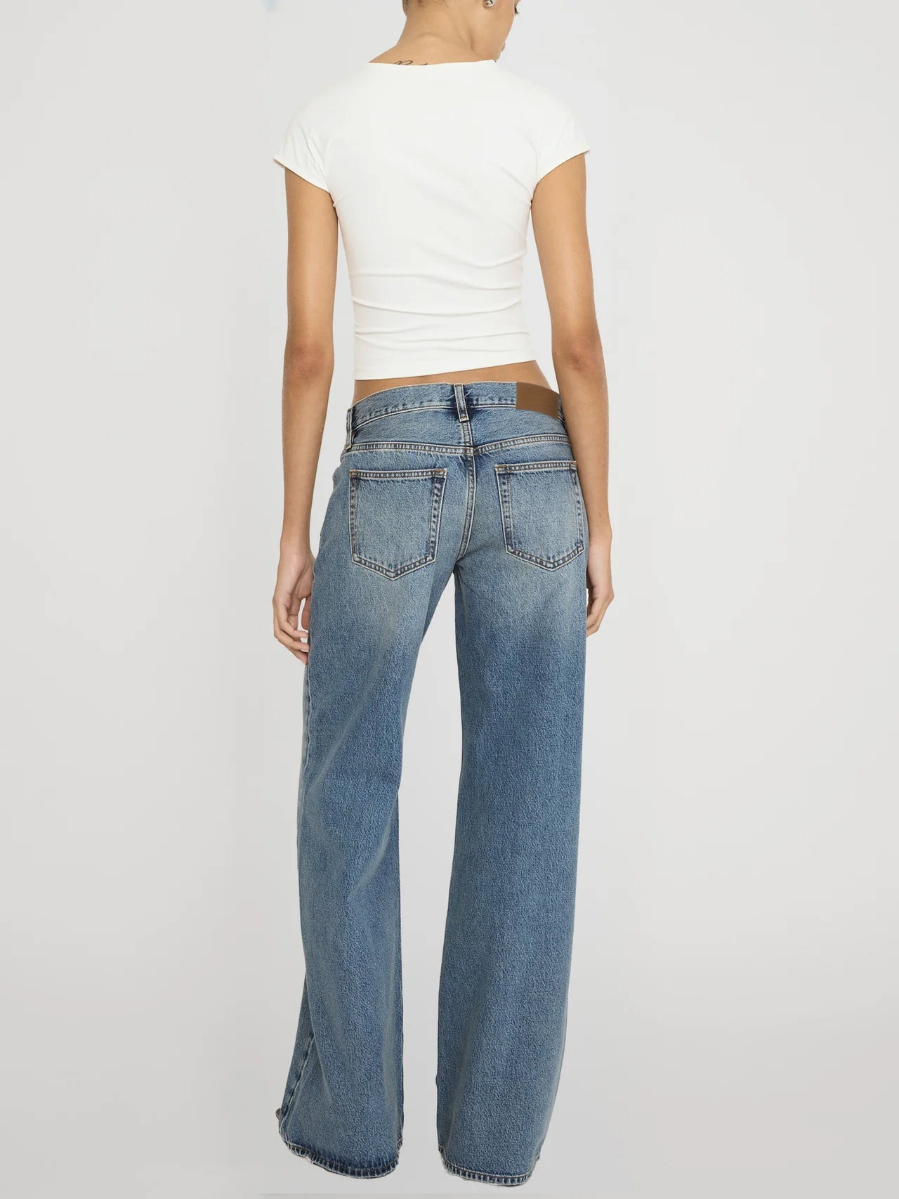 Jean on model back