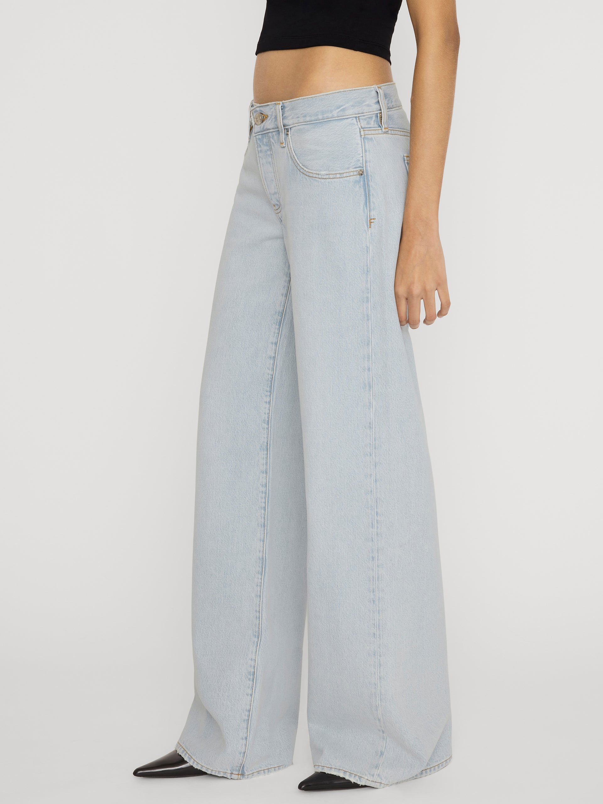Jean on model side