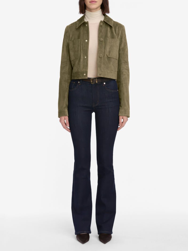 jeans full front view