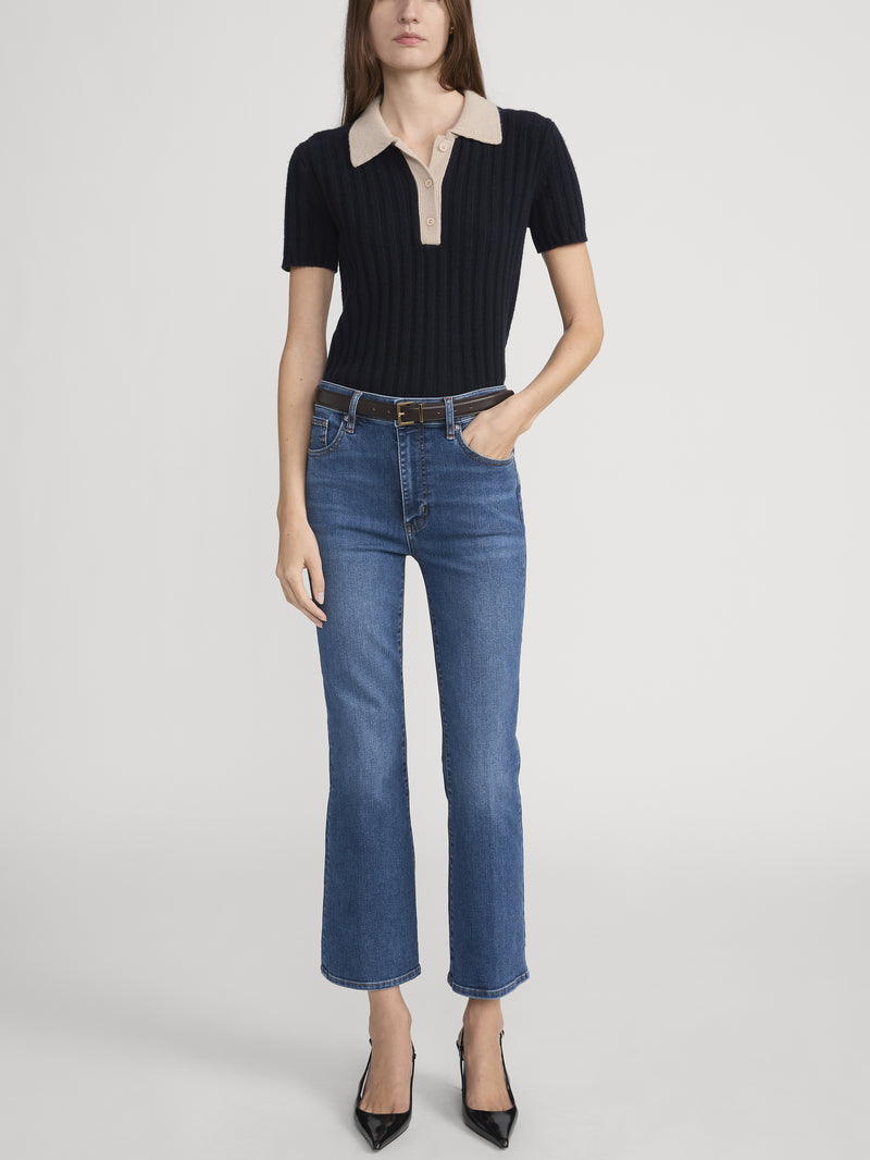 jeans full front view