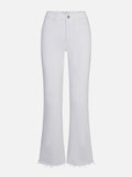 The Pixie LAX -- White Raw Fray