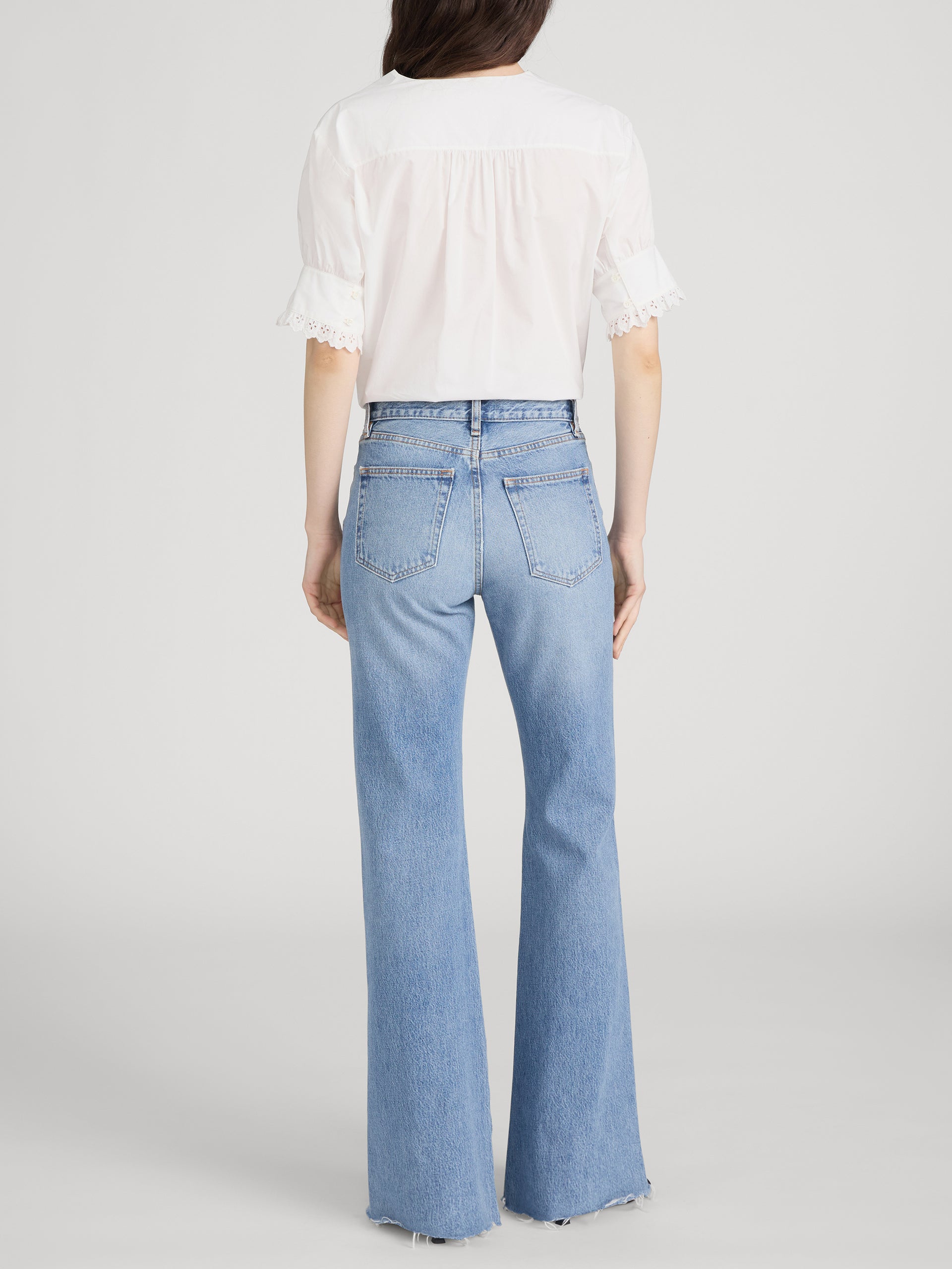 Jean On Model Back