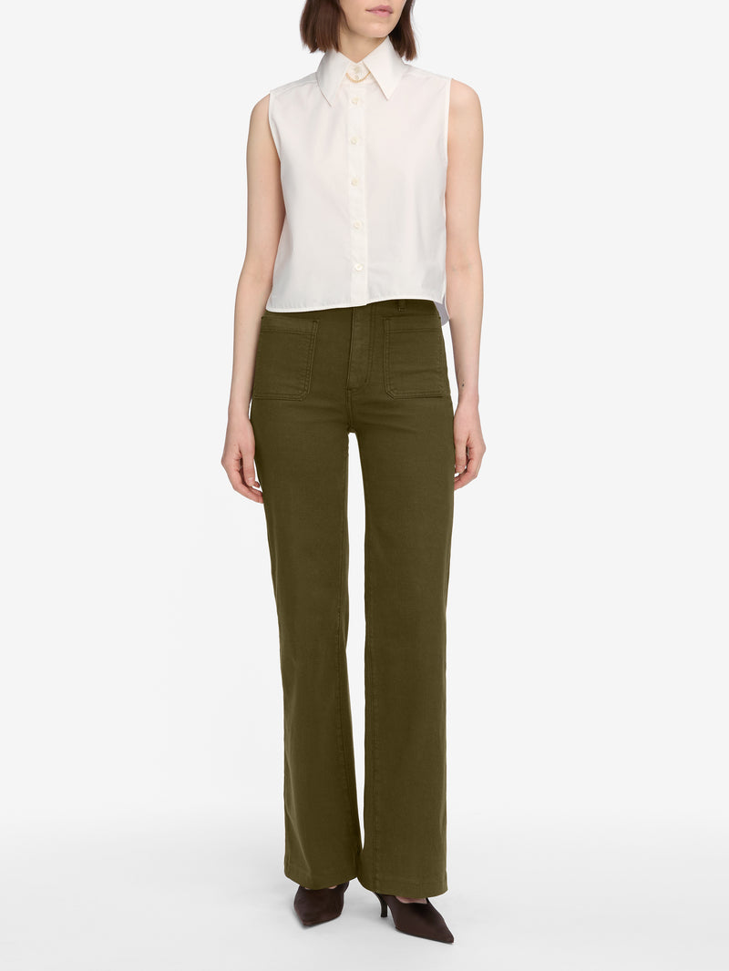 jeans full front view