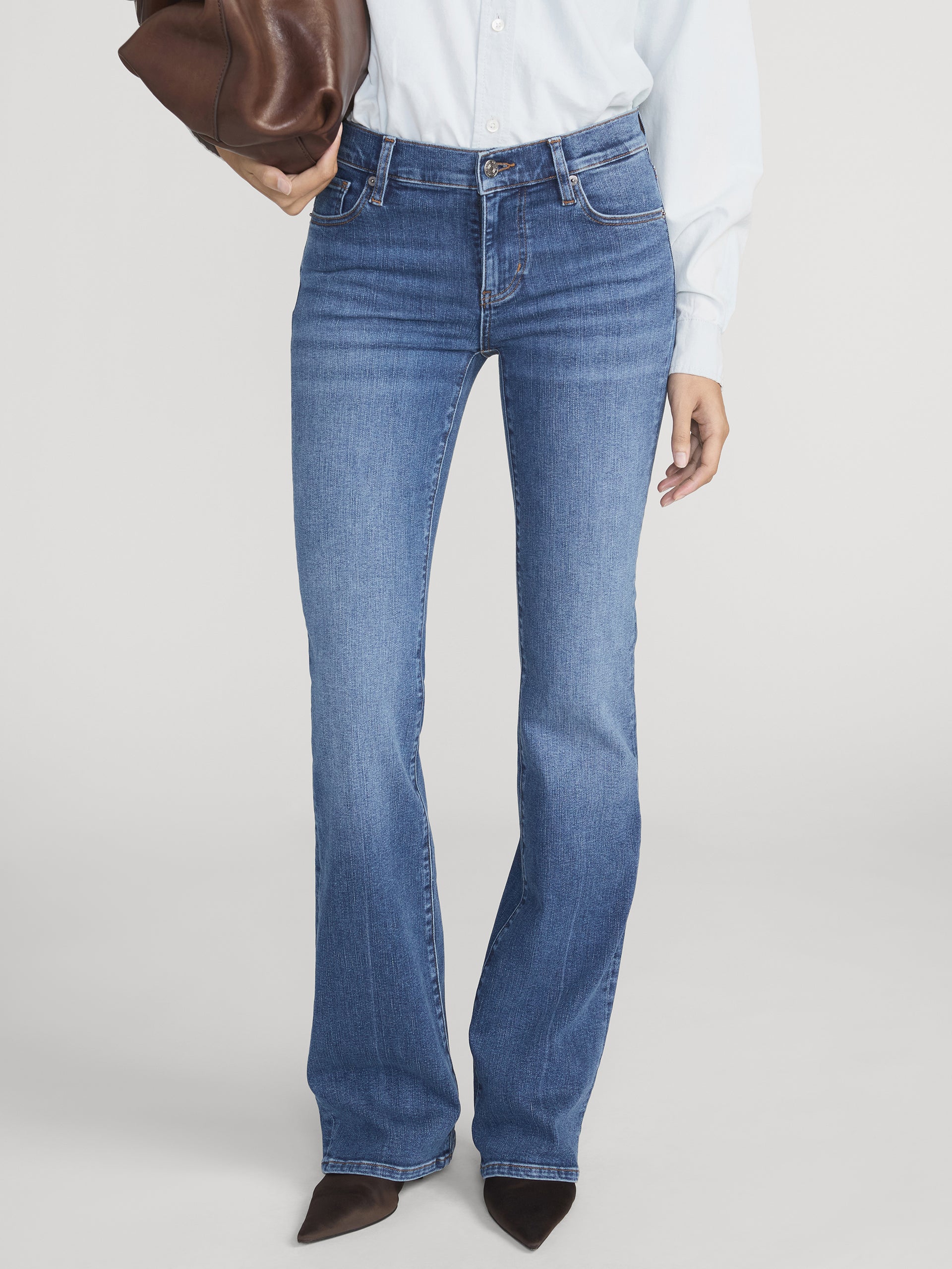 Jean On Model Front Crop