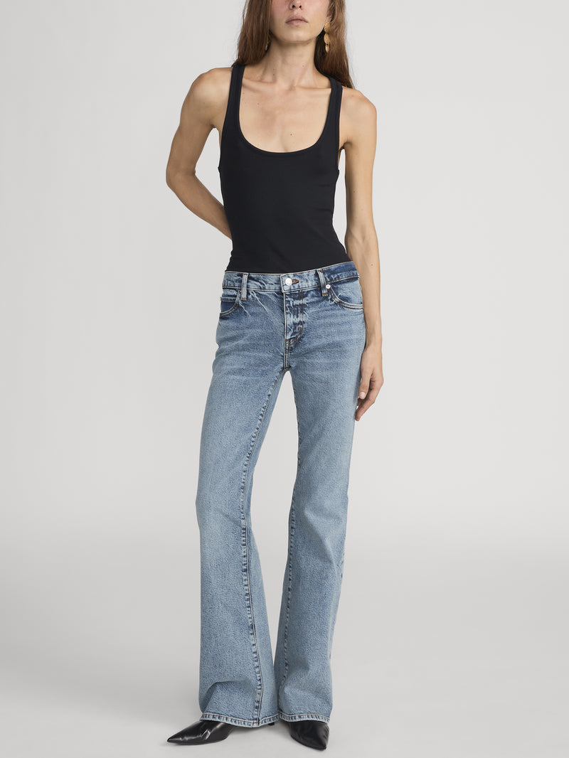 jeans full front view