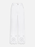 The Eyelet Flare -- White