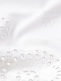 The Eyelet Flare -- White