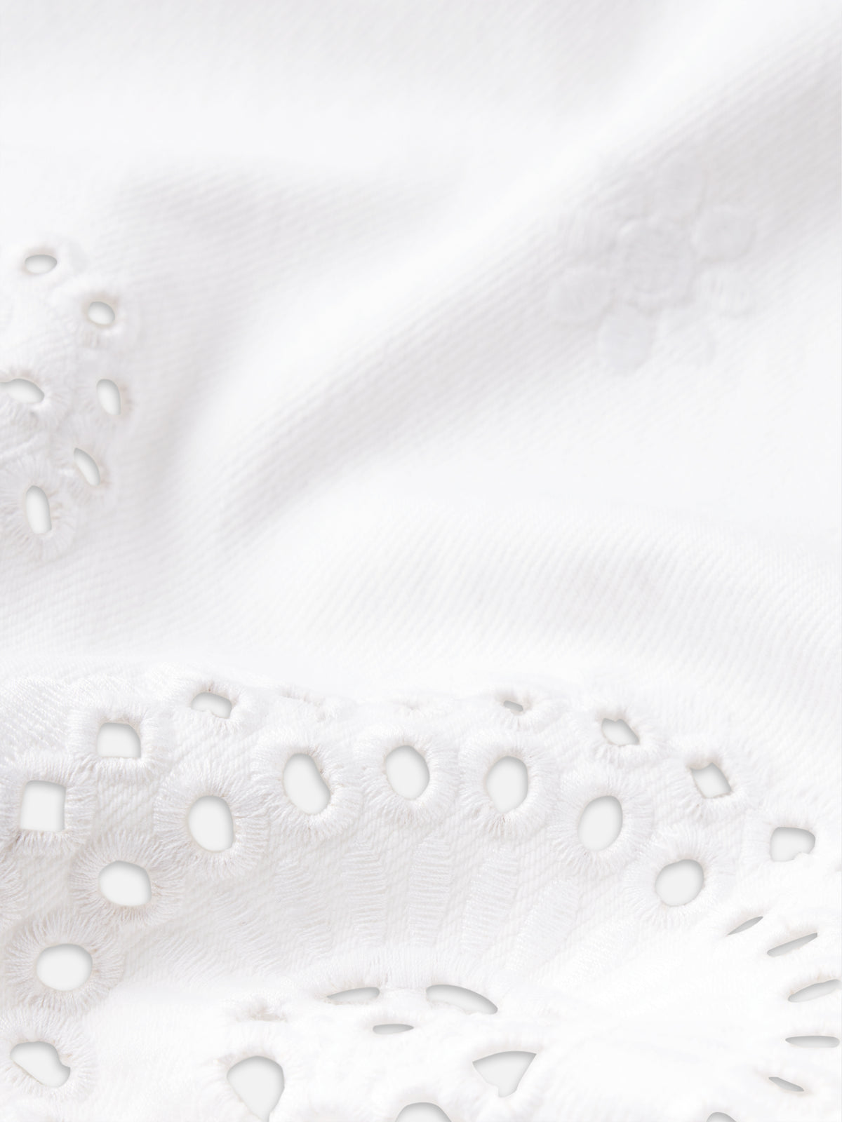 The Eyelet Flare -- White