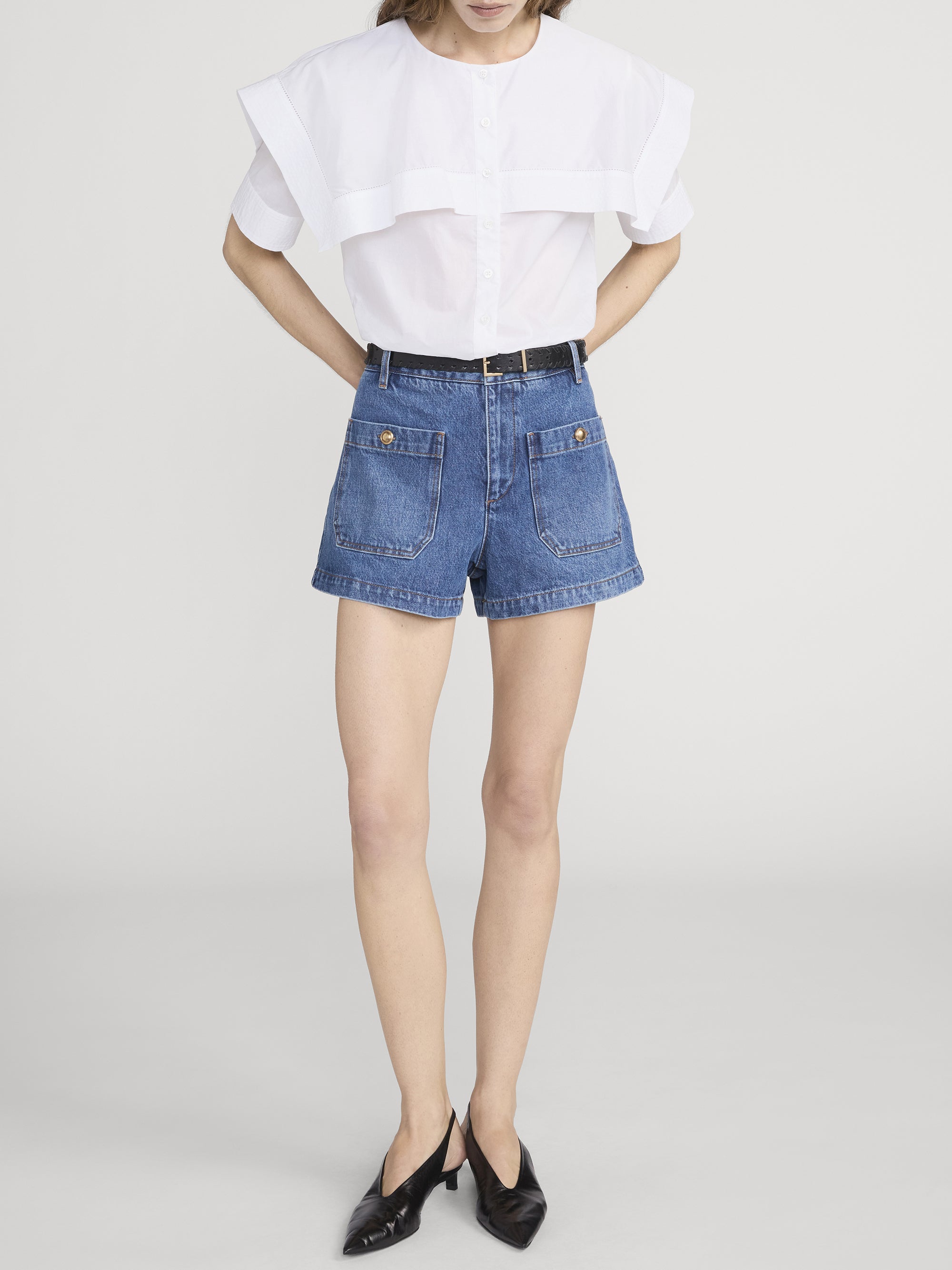 Shorts On Model Front