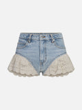 The Crochet Ruffle Short -- Outlaw