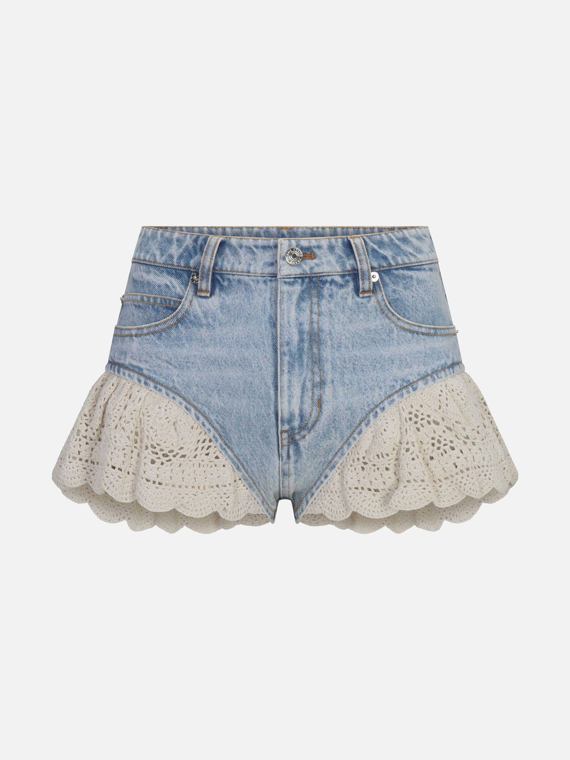 The Crochet Ruffle Short -- Outlaw