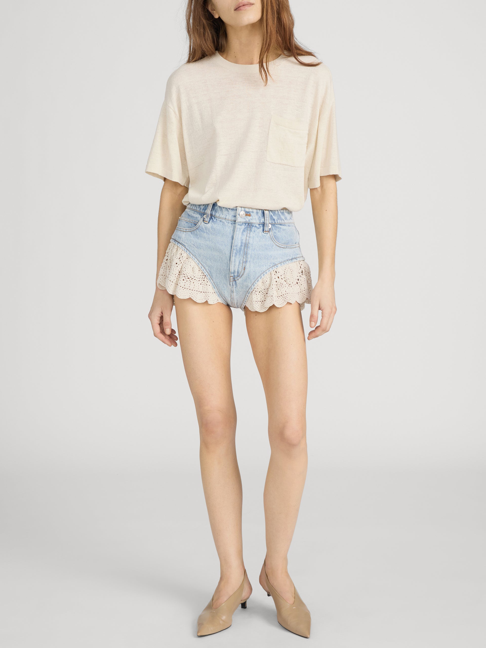 Shorts On Model Front