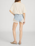 Shorts On Model Back
