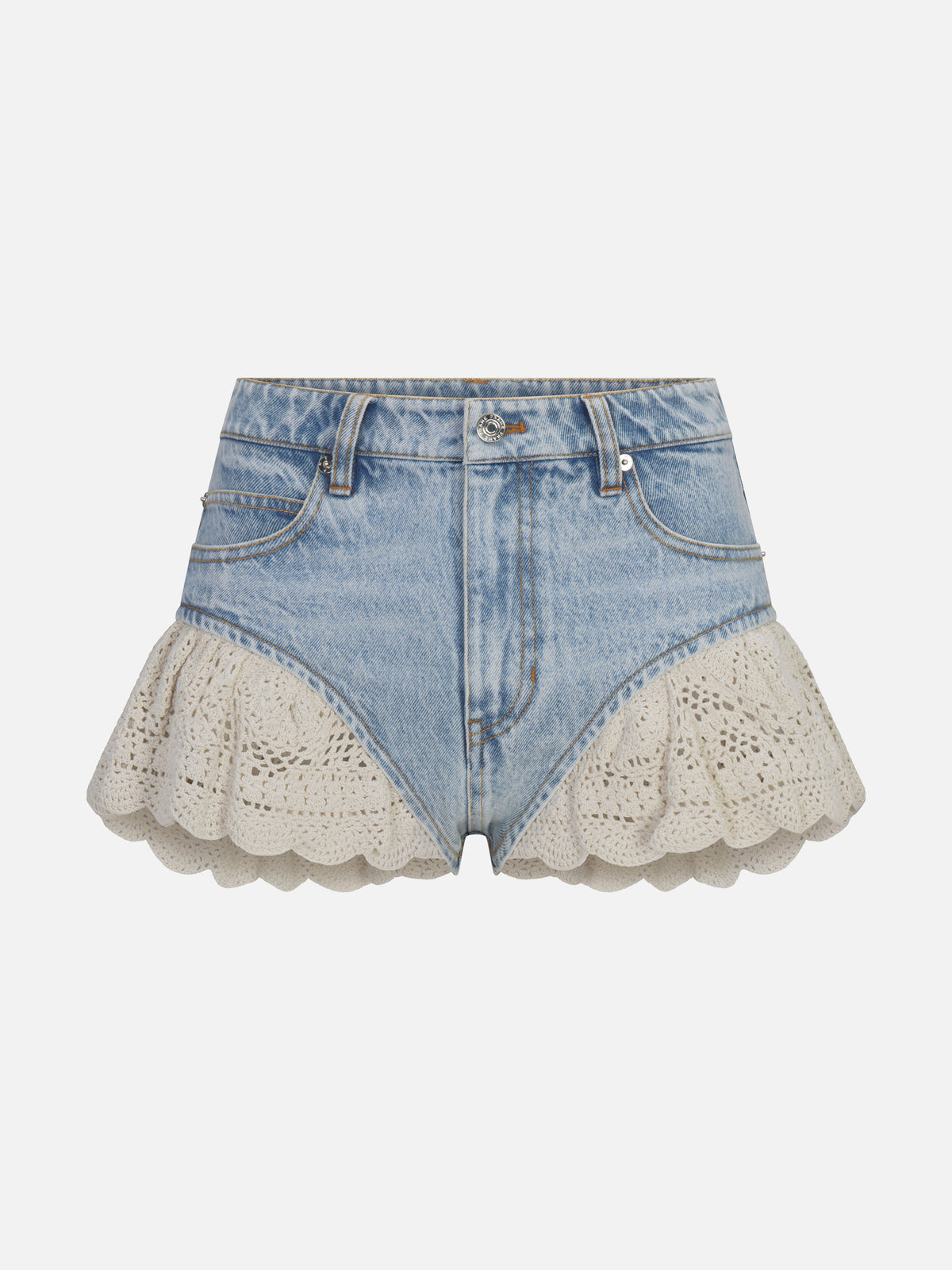 The Crochet Ruffle Short -- Outlaw