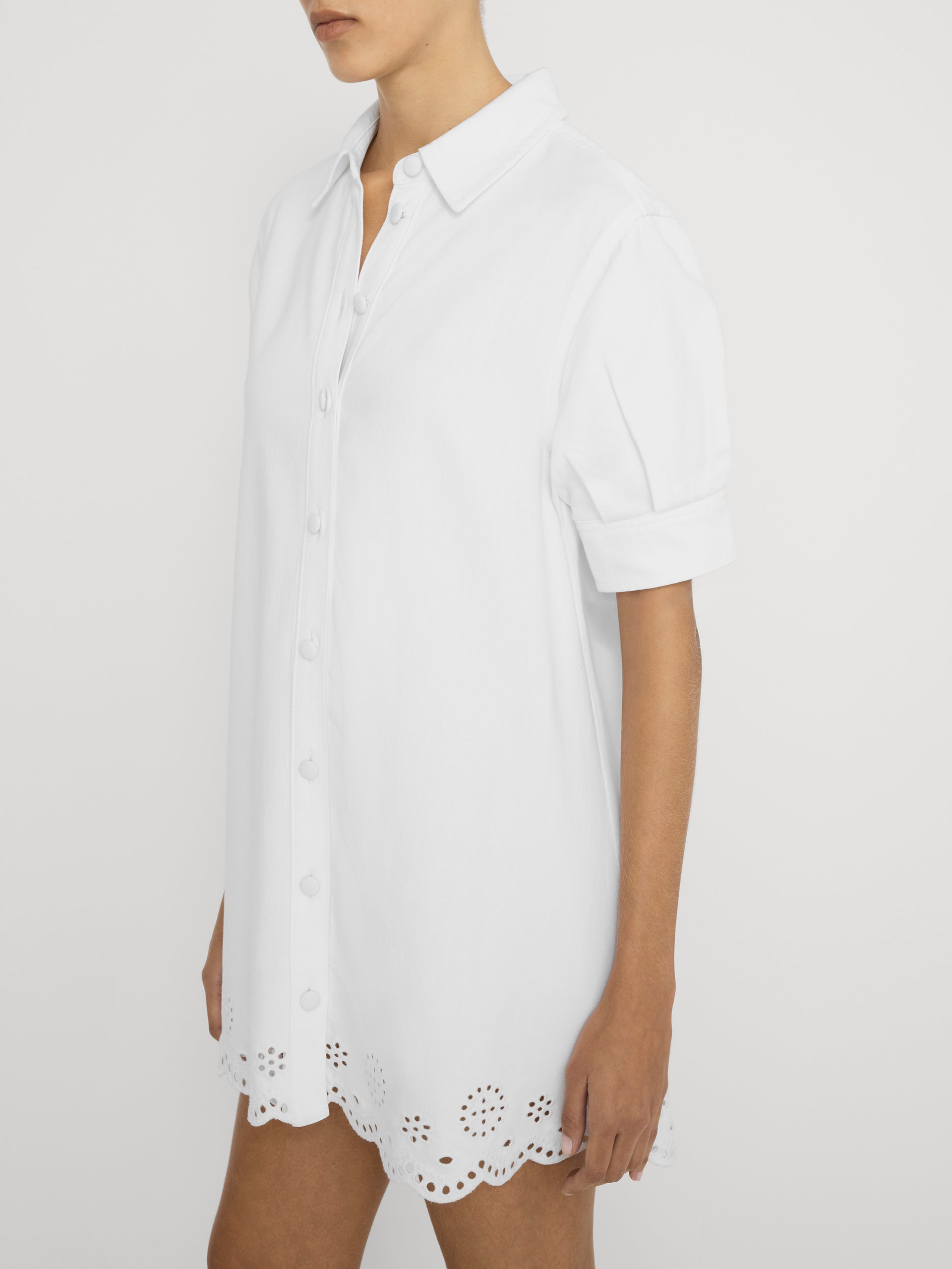 Dress on model side