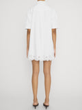 Dress on model back