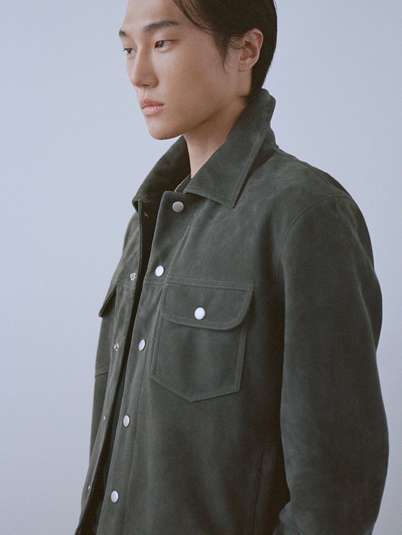Suede trucker editorial 2
