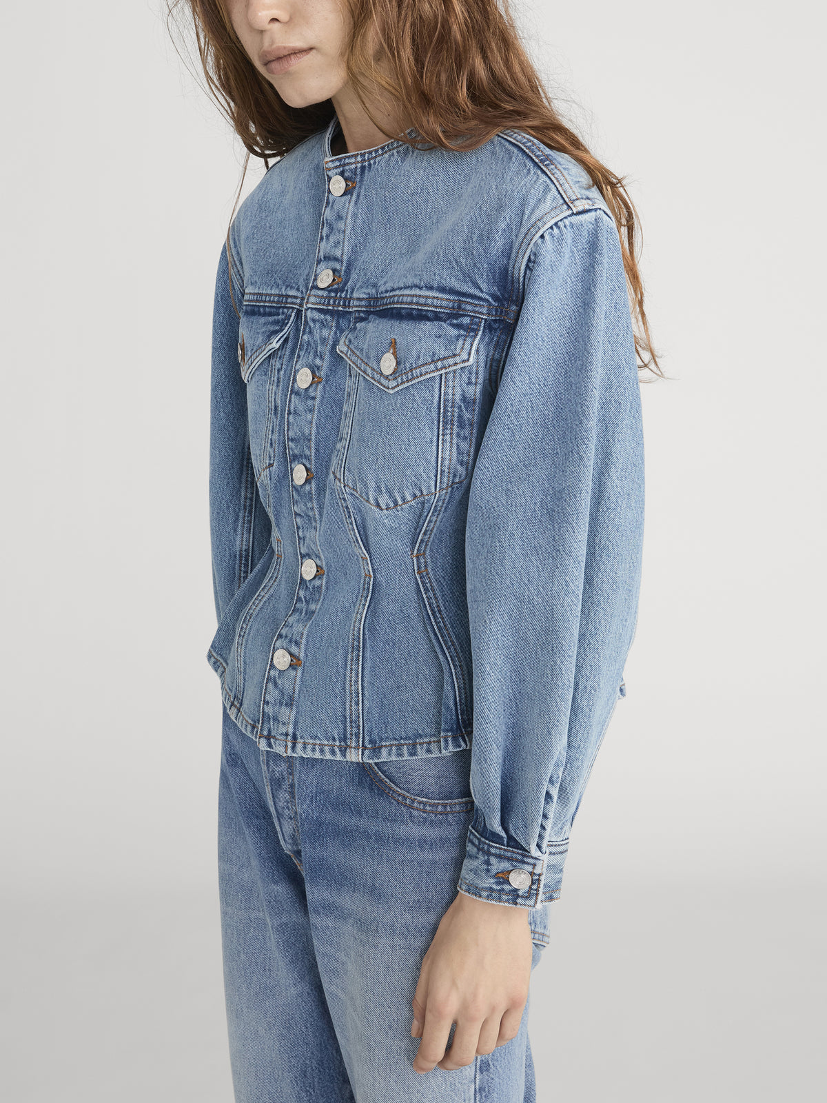 Jacket On Model Side