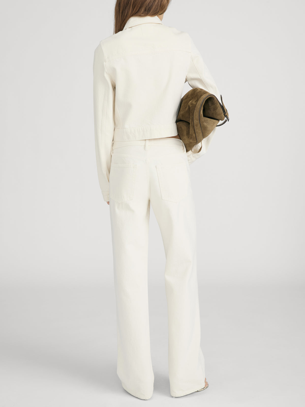 Jacket on model back