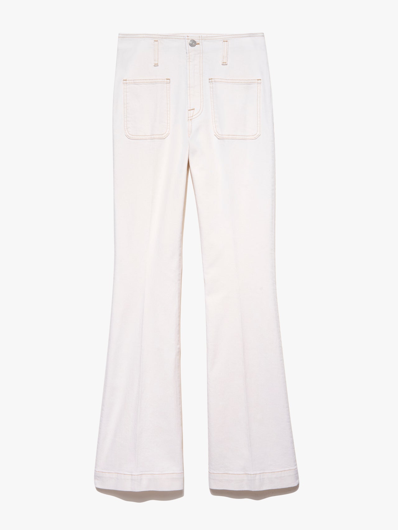 High Rise Sailor Flare -- Au Natural Clean