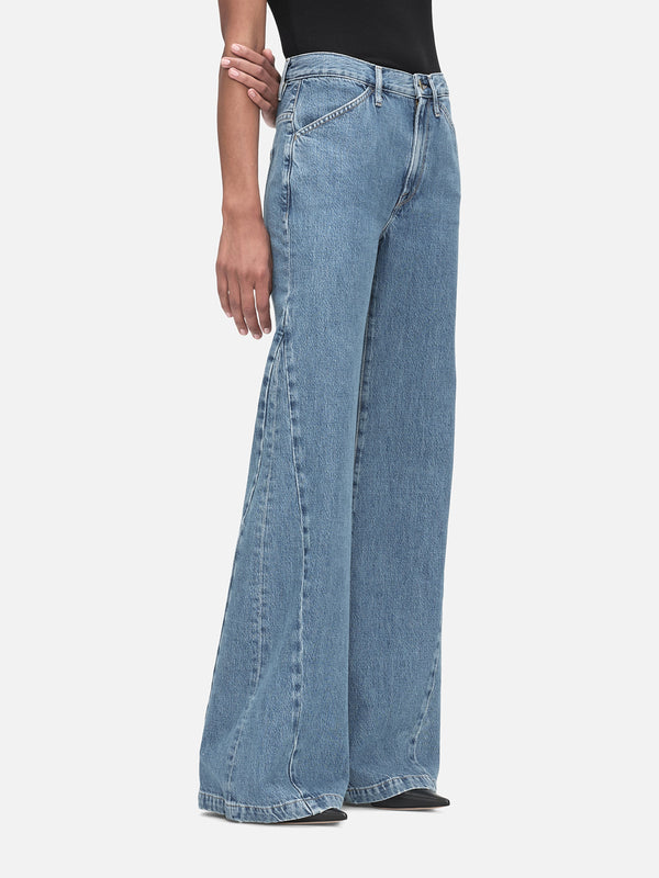 Le Baggy high-rise wide-leg jeans