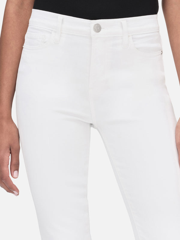 New FRAME Le Original High Rise Straight Fit White Jeans size high quality 28