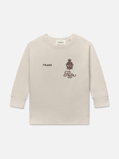 Ritz Kids' Crewneck Sweatshirt -- Cream