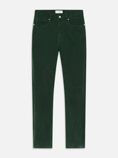 L'Homme Slim Brushed Twill -- Dark Emerald