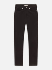 L'Homme Slim Brushed Twill -- Deep Brown