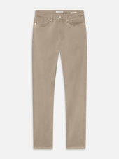 L'Homme Slim Brushed Twill -- Dusty Beige
