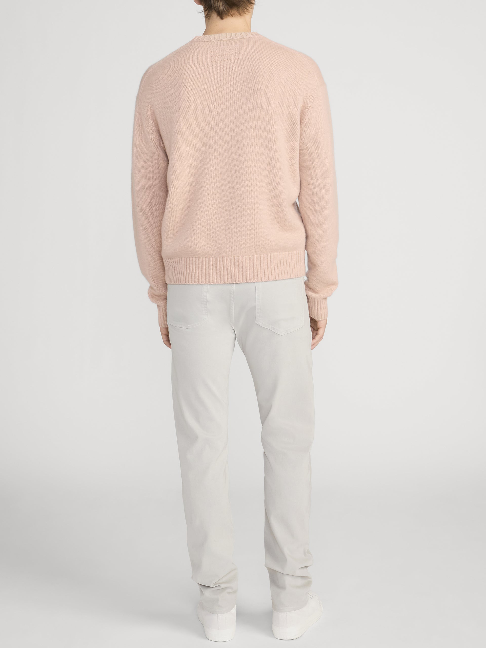 L'Homme Slim Brushed Twill -- Light Stone