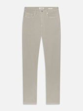 L'Homme Slim Brushed Twill -- Light Stone