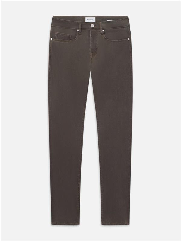 パンツ Lithium hoome skinny luster denim L'Homme Slim Brushed Twill in Mocha