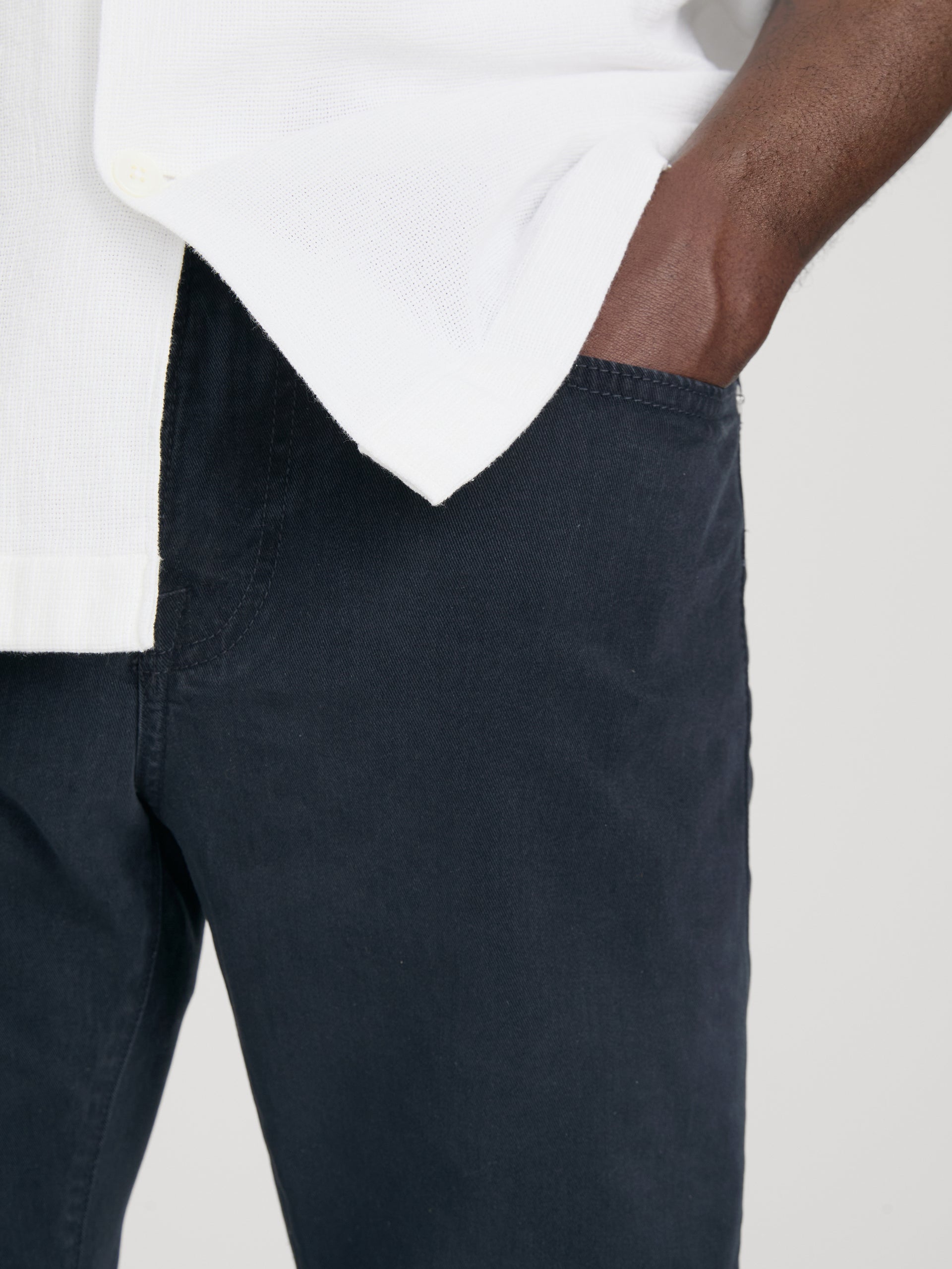 Pant on model detail