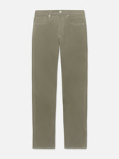 L'Homme Slim Brushed Twill -- Washed Military