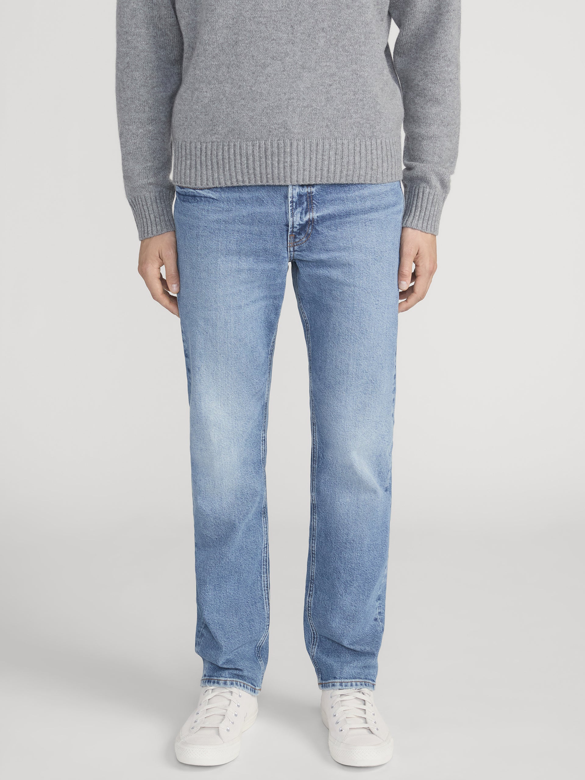 Jean On Model Front Crop