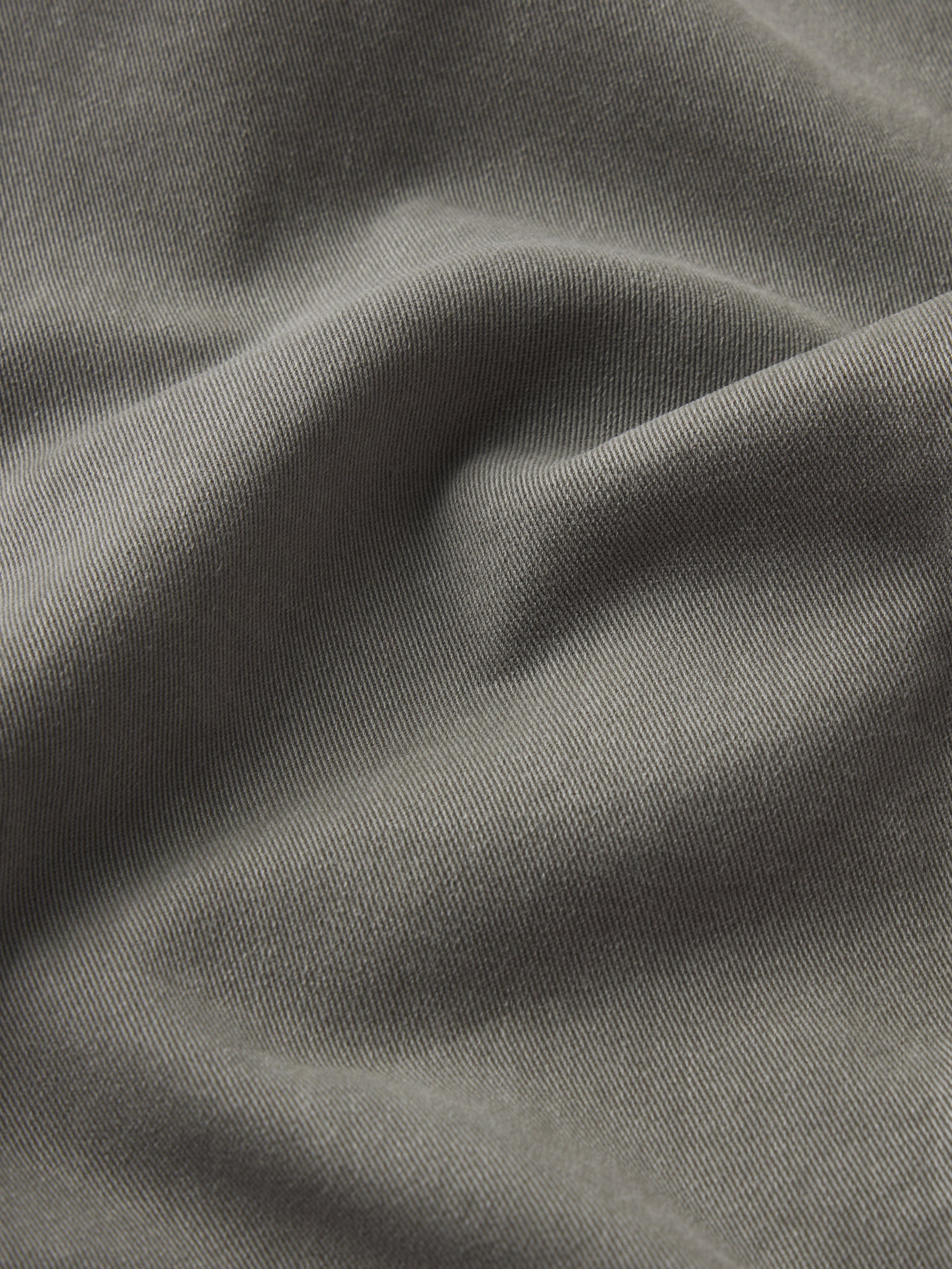 Modern Straight Brushed Twill -- Dusty Emerald