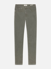 Modern Straight Brushed Twill -- Dusty Emerald