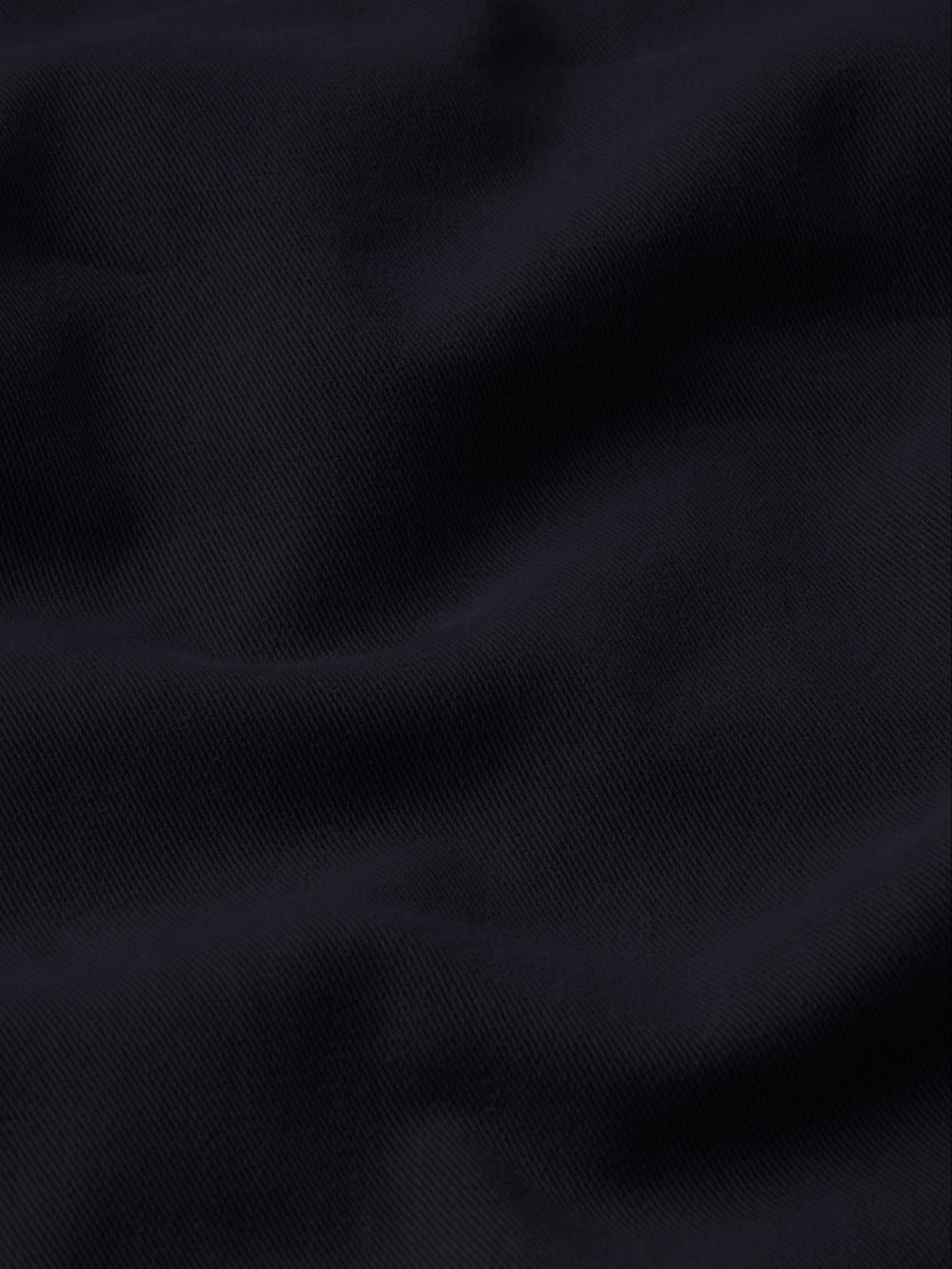 Modern Straight Brushed Twill -- Navy