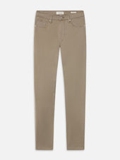 Modern Straight Brushed Twill -- Stone Grey